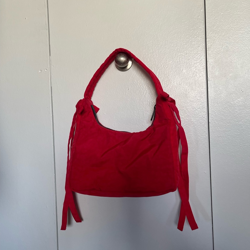 Sandy Liang Bow Baggu mini shoulder bag